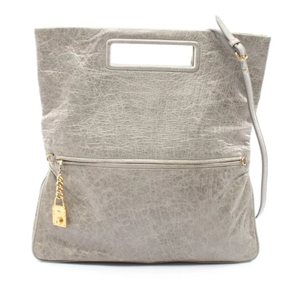 Miu Miu NAPPA CHARM Handbag Leather Green